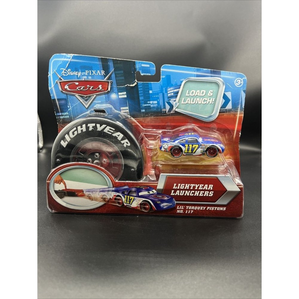 2010Disney Pixar Cars Lightyear Launchers Lil’ Torquey Pistons #117 Load &Launch